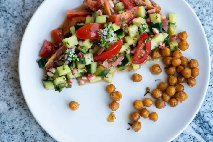 Salade de pois chiches réussie - Le secret d'une recette parfaite